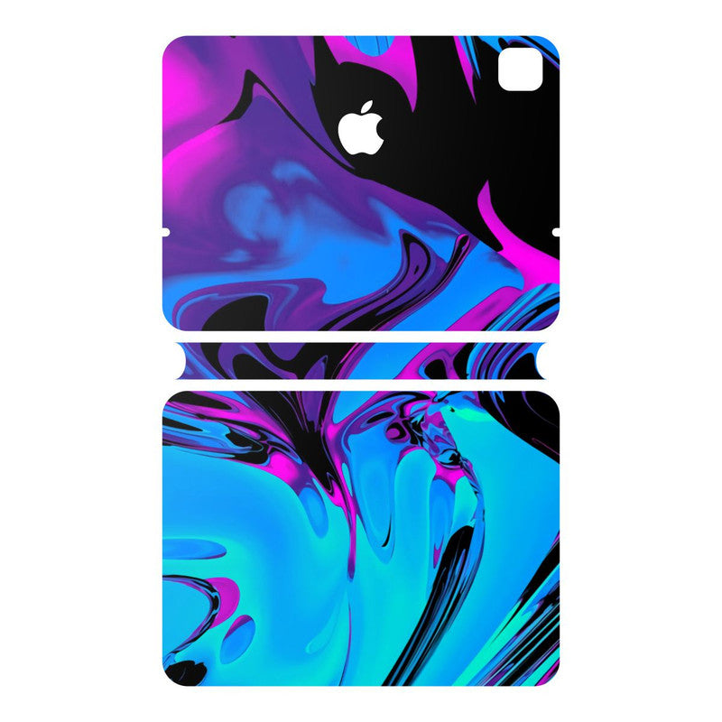 iPad Apple iPad Magic Keyboard Black and White Skin