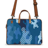 Military Blue Deluxe Laptop Bag