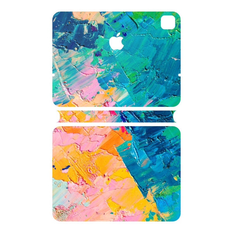 iPad Apple iPad Magic Keyboard Black and White Skin