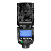 Black Pop Camera Flash Skin