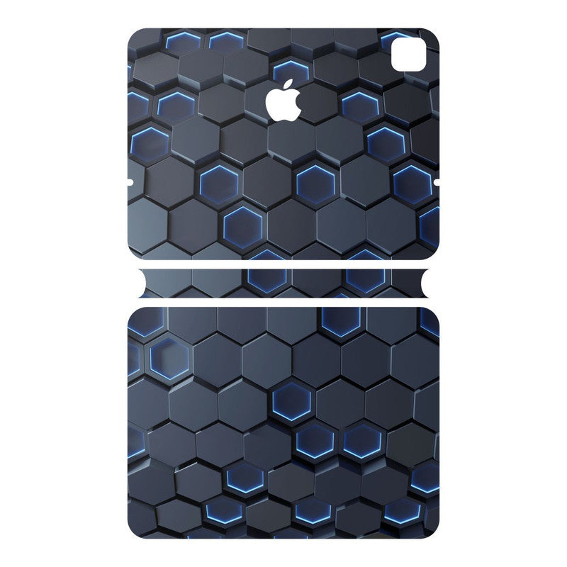 iPad Apple iPad Magic Keyboard Black and White Skin