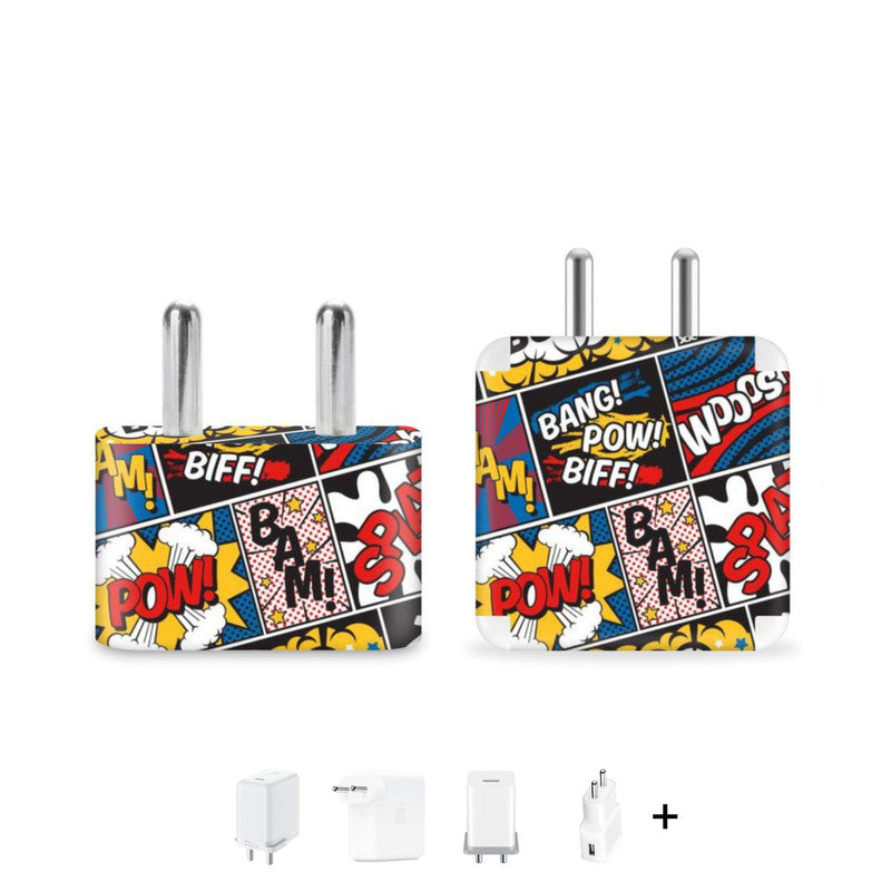 Redmi/Poco Black Charger Skins & Wraps