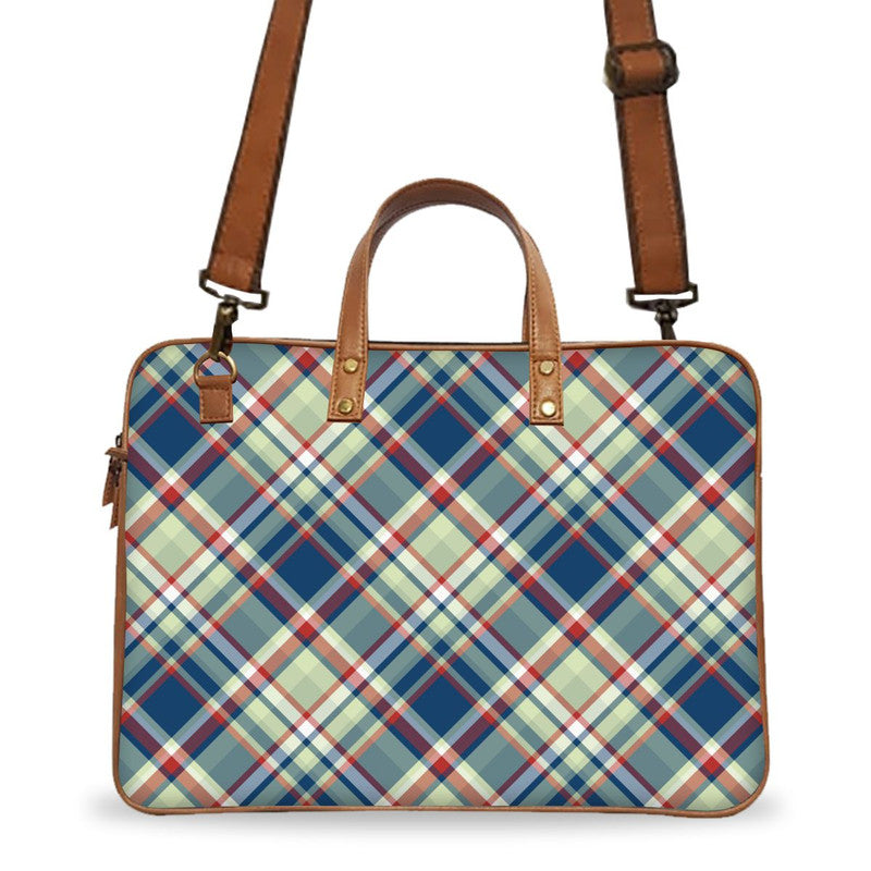 Check Pattern 2 Deluxe Laptop Bag