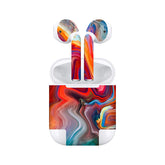 Airpods Blue Abstract