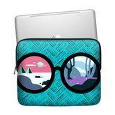 Wonderlust Glasses Laptop Sleeve