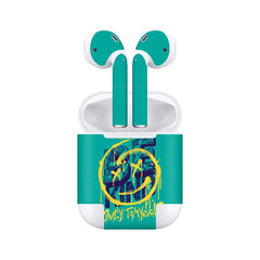 Airpods Blue Abstract