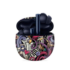 Music Abstract Skin For Realme Buds Air 2