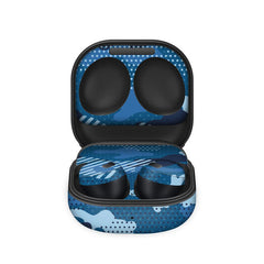 military-blue-camo-samsung-galaxy-buds-pro-skin