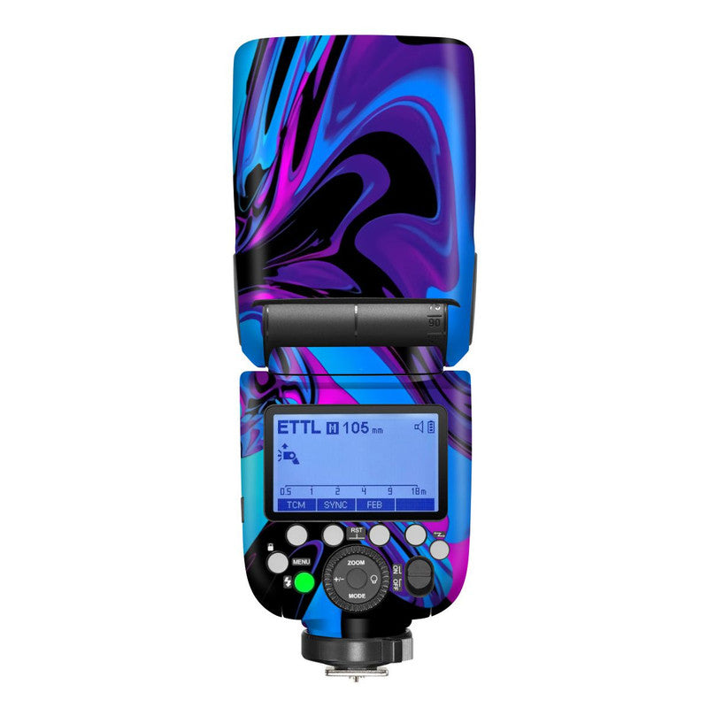 Blue Mercury Camera Flash Skin