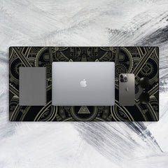 Mechanical Illuminati Tech Mat - Extra Large Office Desk Mat