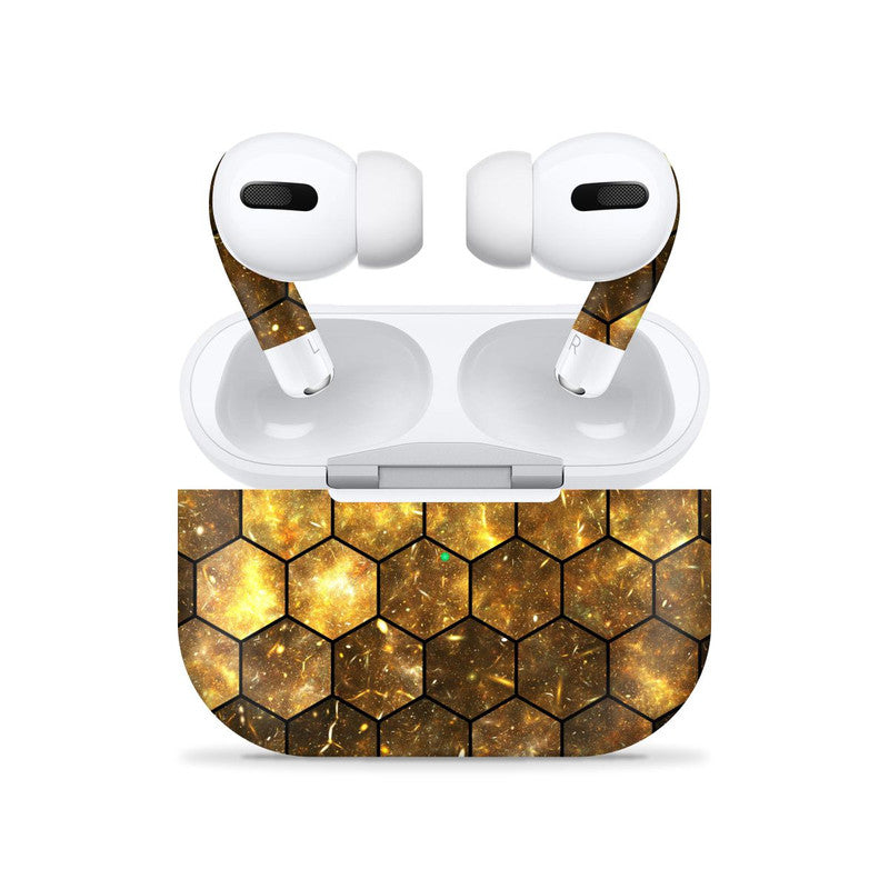 Pro Case Airpods Pro Gold Skin Skin Airpods Golden Custom 24k Gold