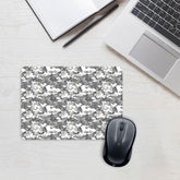 Grey Camo Mouse Pad