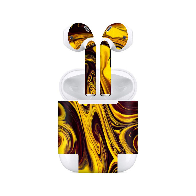 Airpods Blue Abstract