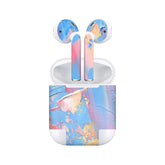 Airpods Blue Abstract