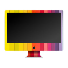 Colour Stripes Apple iMac Skin