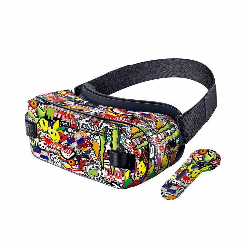 Sticker Bomb 3 Samsung Gear VR (2015) Skin