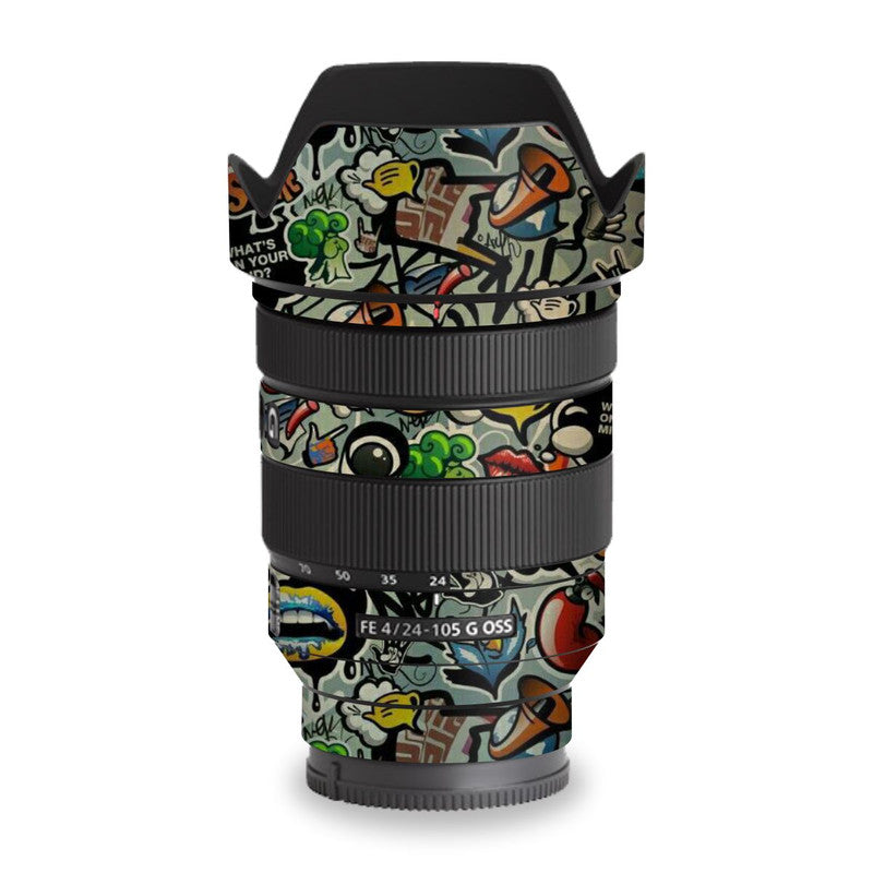 Vocalize Abstract Lens Skins