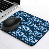 Blue Camo Mouse Pad