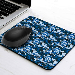 Blue Camo Mouse Pad
