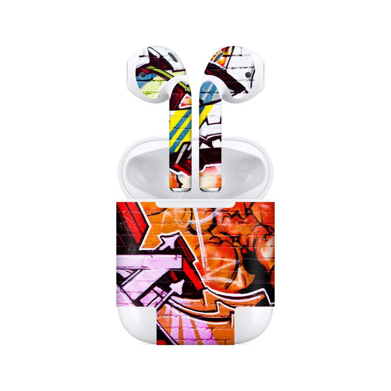Airpods Underground Graffitti Skin WrapCart Skins