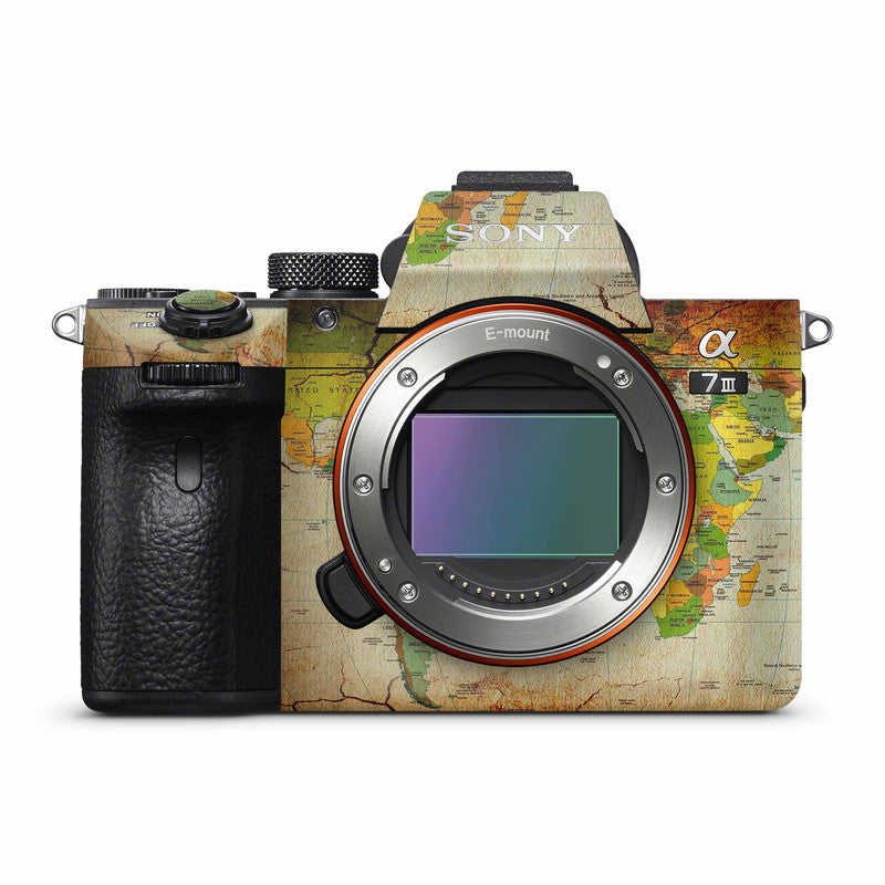 Rustic Map Camera Skin