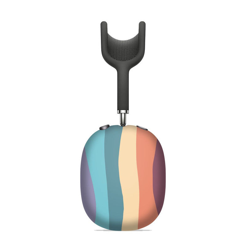 Pastel Peach Apple AirPods Max Skin