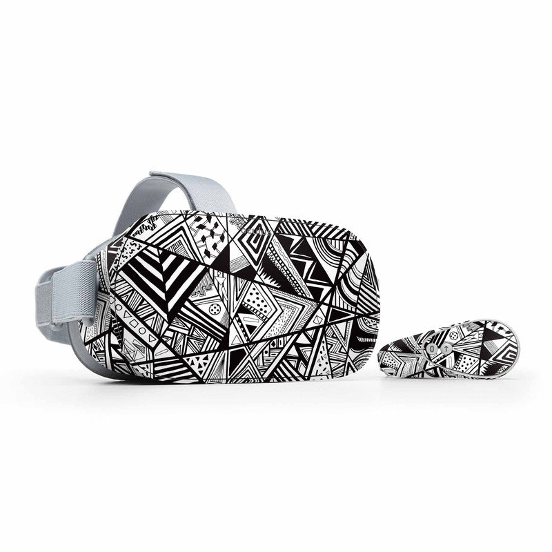 Triangle Mandala Skin For Meta Oculus Quest 3 VR