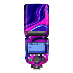 Aesthetic Purple Camera Flash Skin