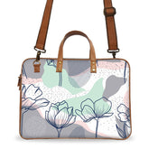 Abstract Art Floral Deluxe Laptop Bag