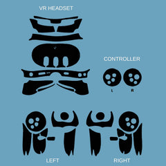 Matrix Orange Skin For Meta Oculus Quest 2 VR