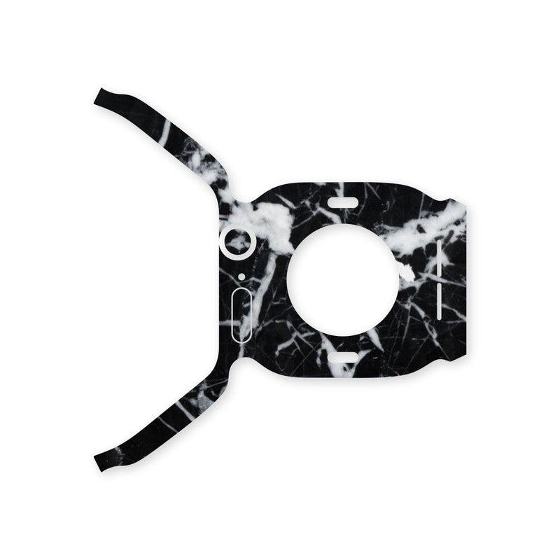 Black Marble Apple Watch Skin