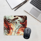 Coral Waves Custom Name MousePad