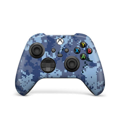 Digi Blue Camo Joystick Controller Skin