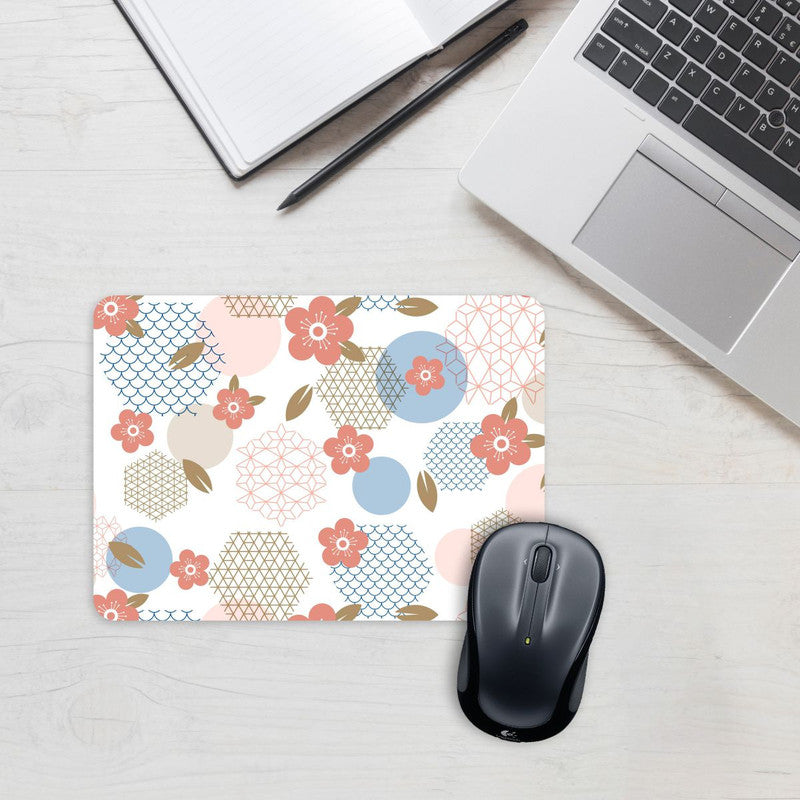Floral Art 3 Mouse Pad