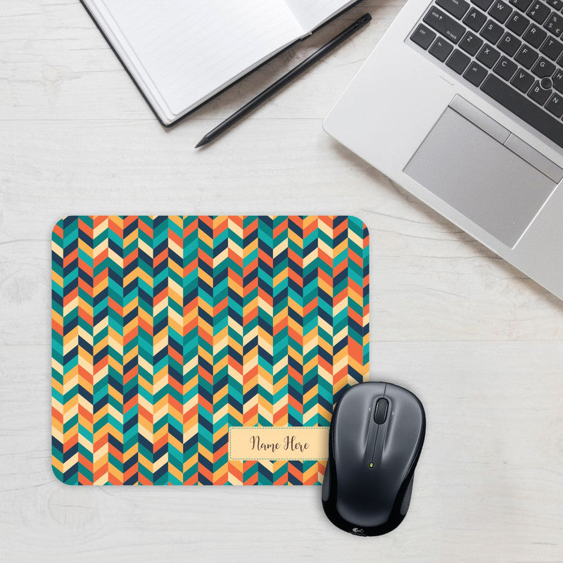 Z Leaves Custom Name MousePad