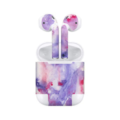 Airpods Water Paint White Skin