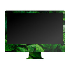 Green Leaves Apple iMac Skin
