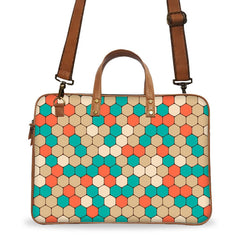 Color Comb Deluxe Laptop Bag