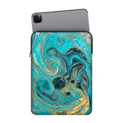 Blue Abstract iPad Sleeve