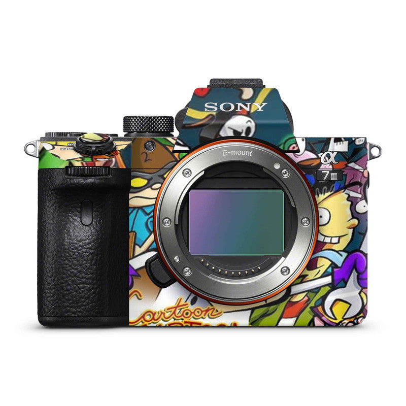 Cartoon Abstract Camera Skins