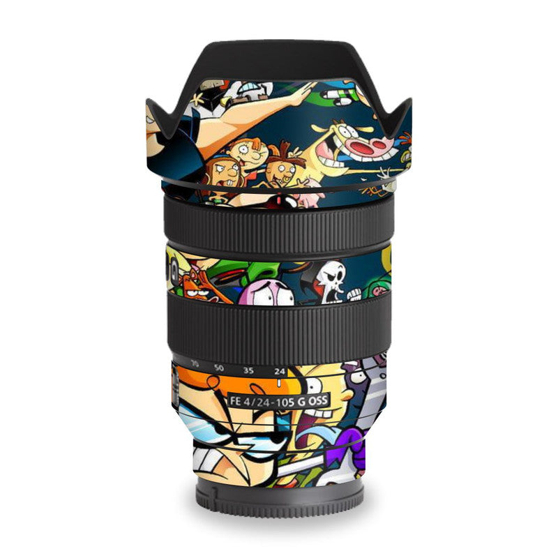 Cartoon Abstract Lens Skins