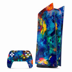 Color Splash 7 PlayStation Skin - Skins For PlayStation 5