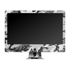 Grey Camo Apple iMac Skin