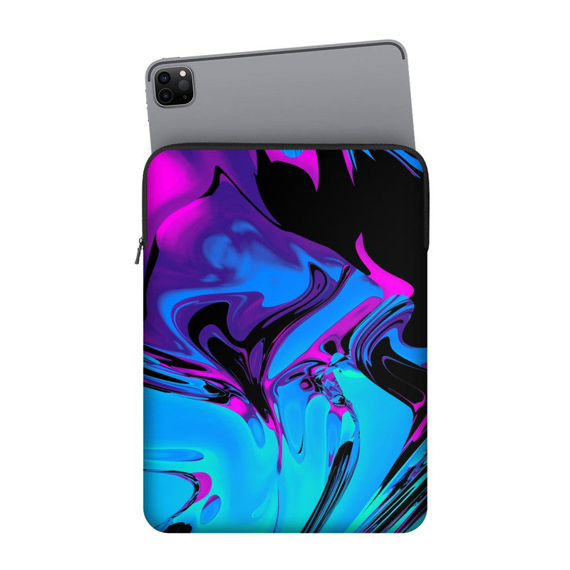 Blue Abstract iPad Sleeve