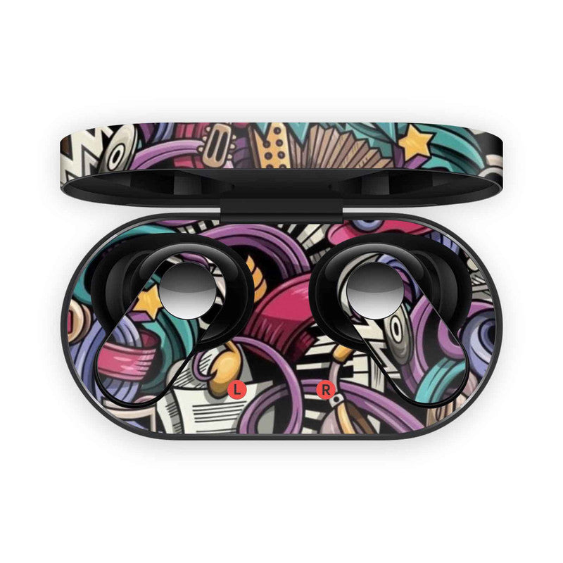 Airpods Skins & Wraps, Oneplsu Buds Skins & Wraps, Nothing Ear 1 Skins & Wraps by WrapCart. Covers for your audio TWS in India.