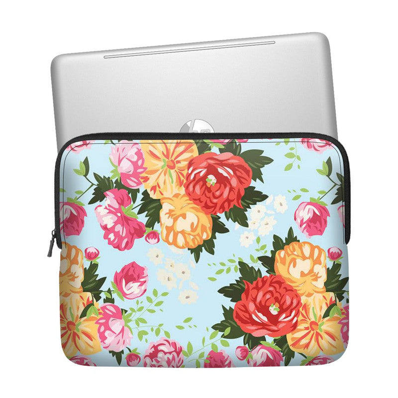 Floral Print 3 Laptop Sleeve