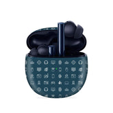 Tech Icons Blue Skin For Realme Buds Air 2