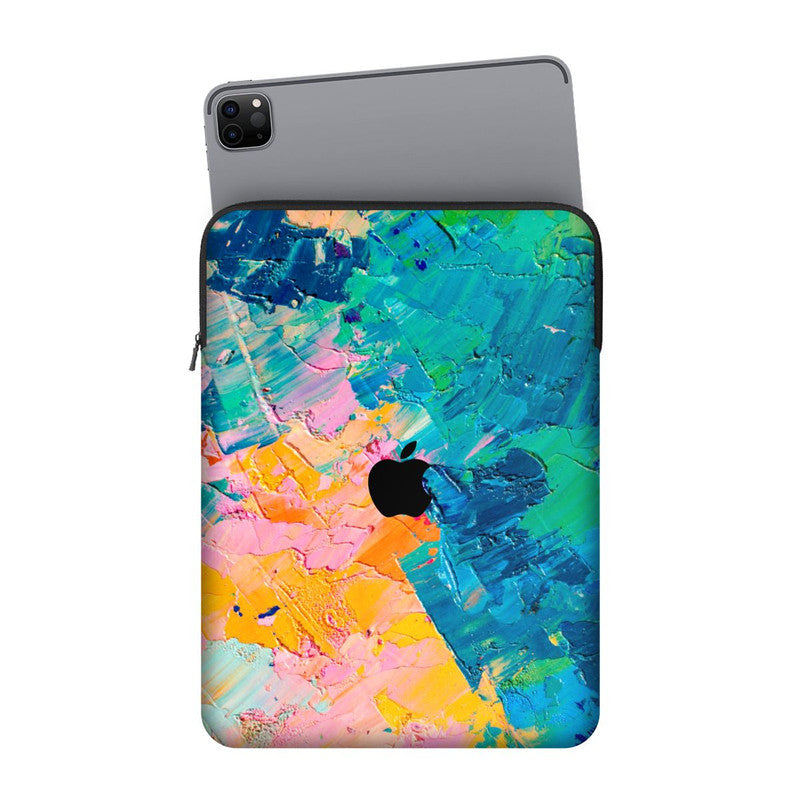 Blue Abstract iPad Sleeve