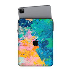 Blue Abstract iPad Sleeve