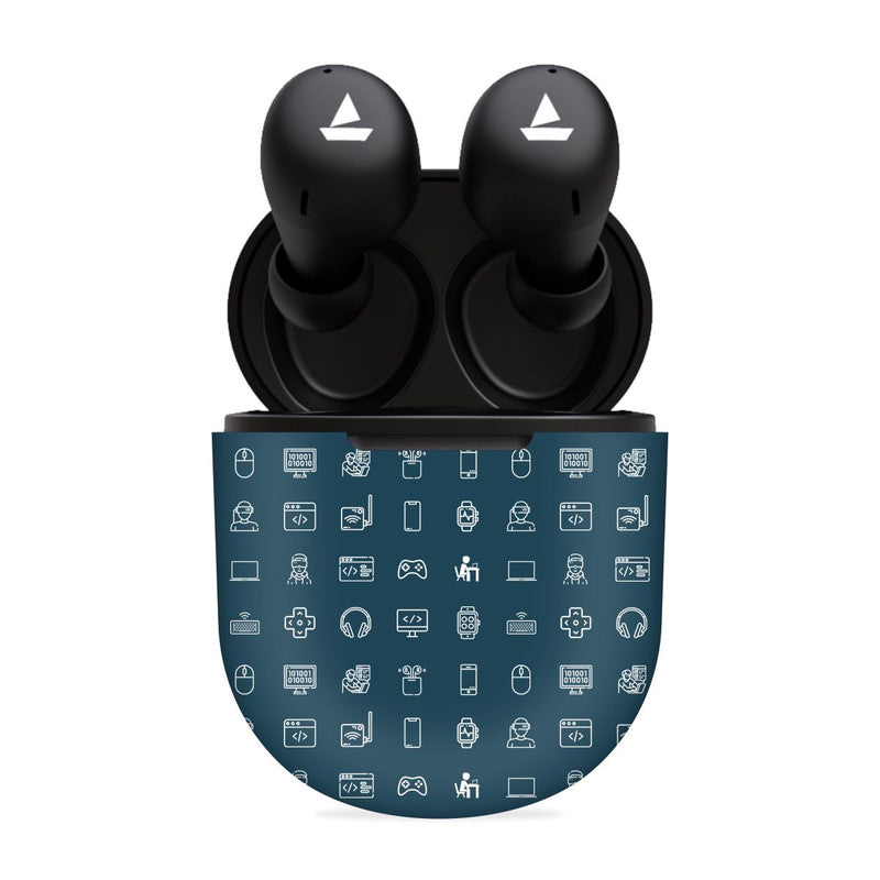 Tech Icons Blue Skin For Boat 383